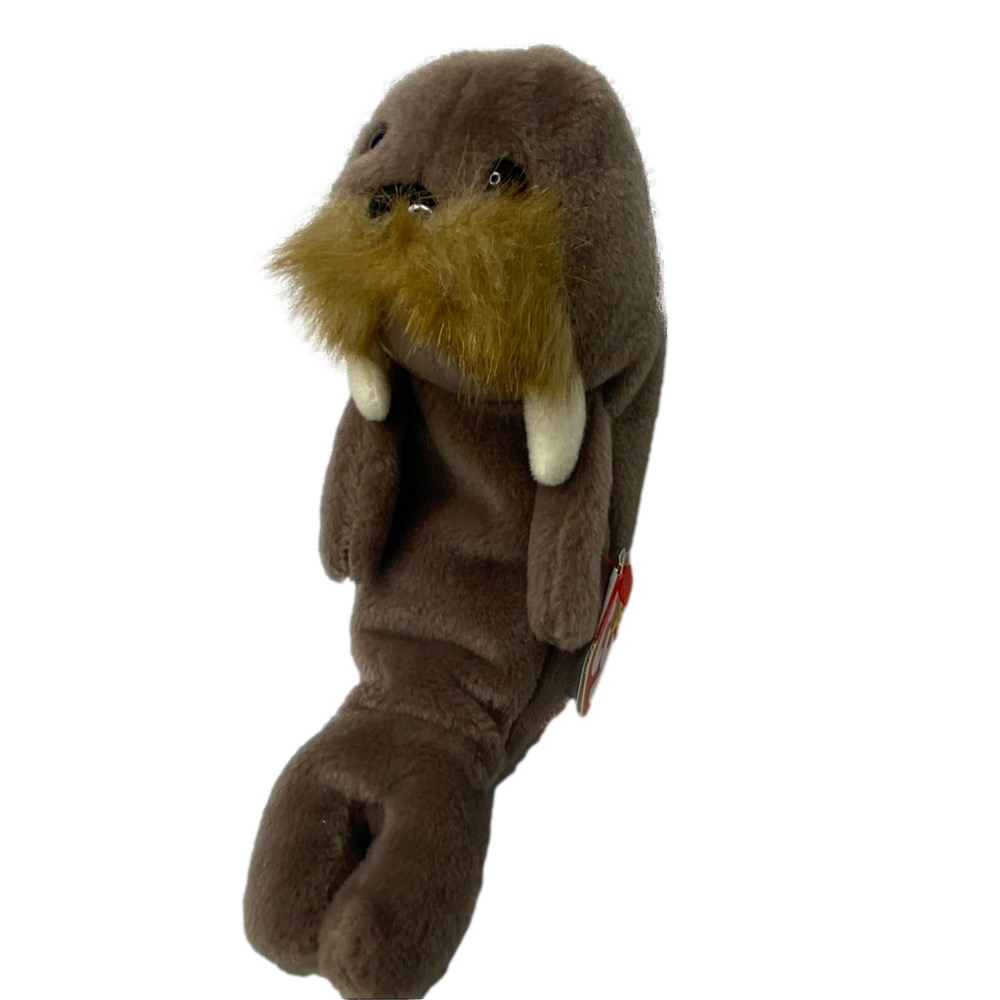 TY Beanie Babies Jolly the Walrus Original vintage Beanie Baby fish ocean plush